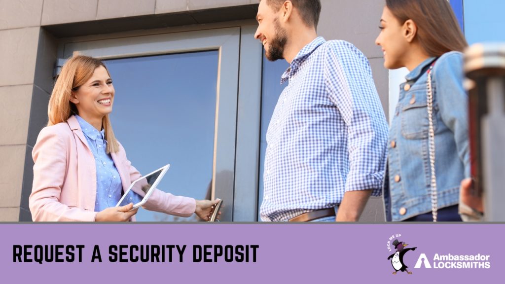 Request a Security Deposit