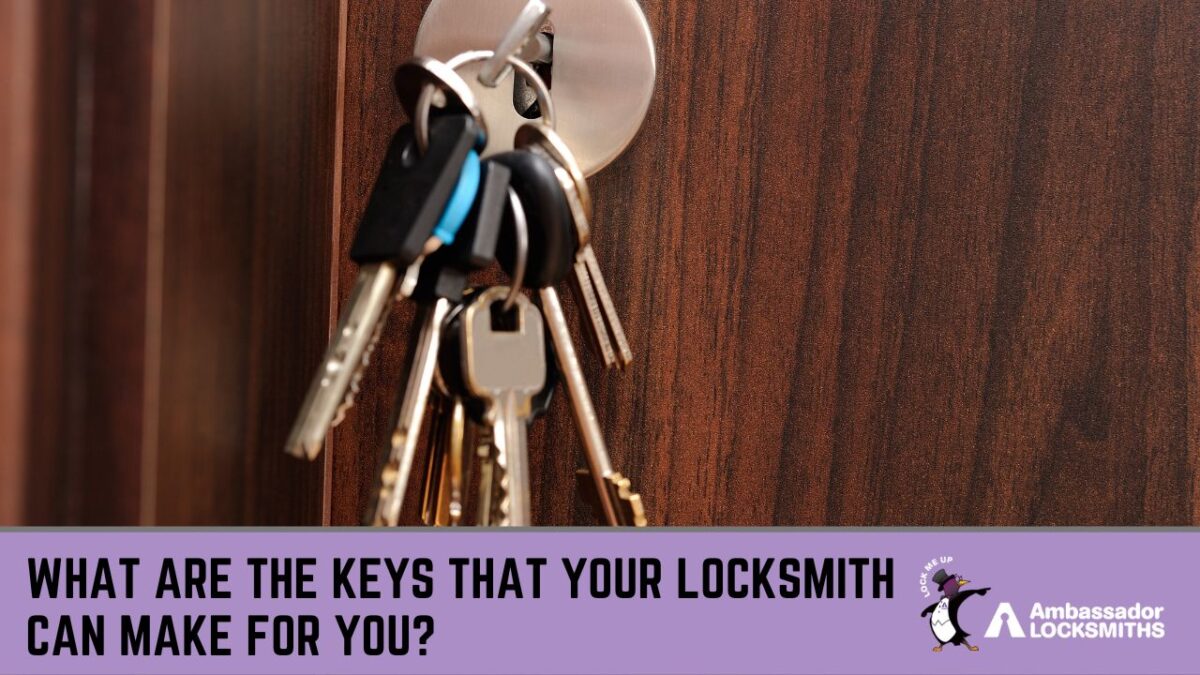 How Do Locksmiths Make New Keys? » Ambassador Locksmiths