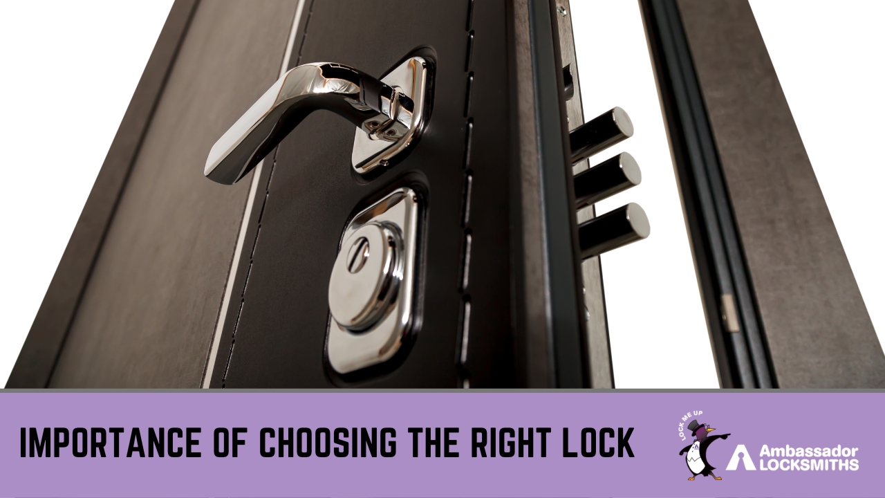 Importance of choosing the right lock