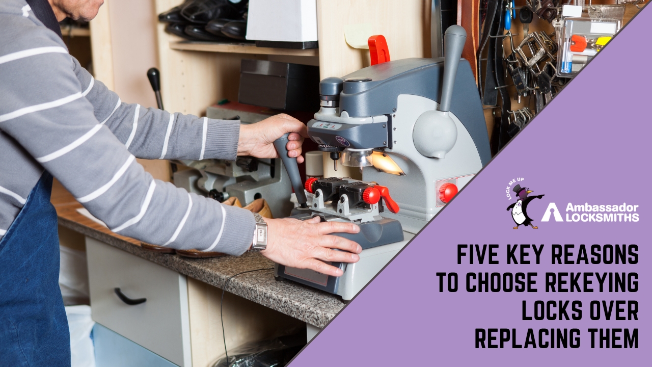 Five Key Reasons to Choose Rekeying Locks Over Replacing Them