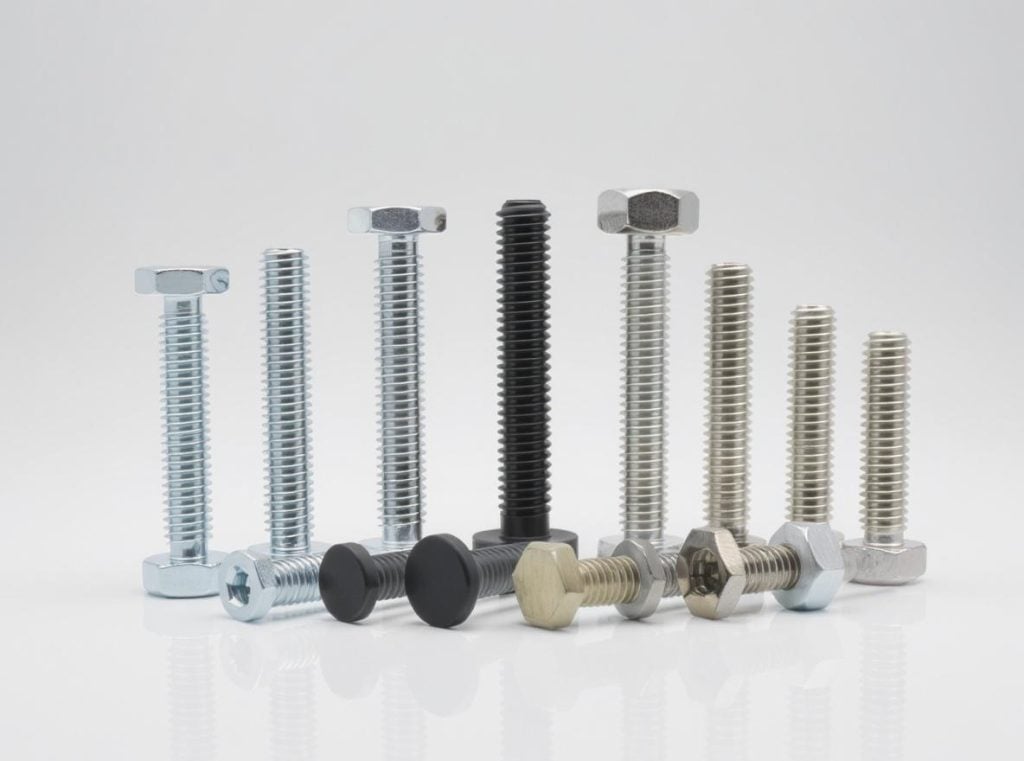 Neck Bolts: The Essential Guide for Locksmiths in Newcastle, Australia » neck bolts Assorted neck bolts arranged upright to show different sizes, head shapes, and finishes used in lock fittings